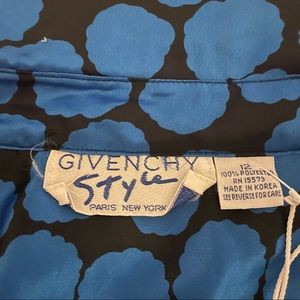 Vintage Givenchy Silk Buttondown